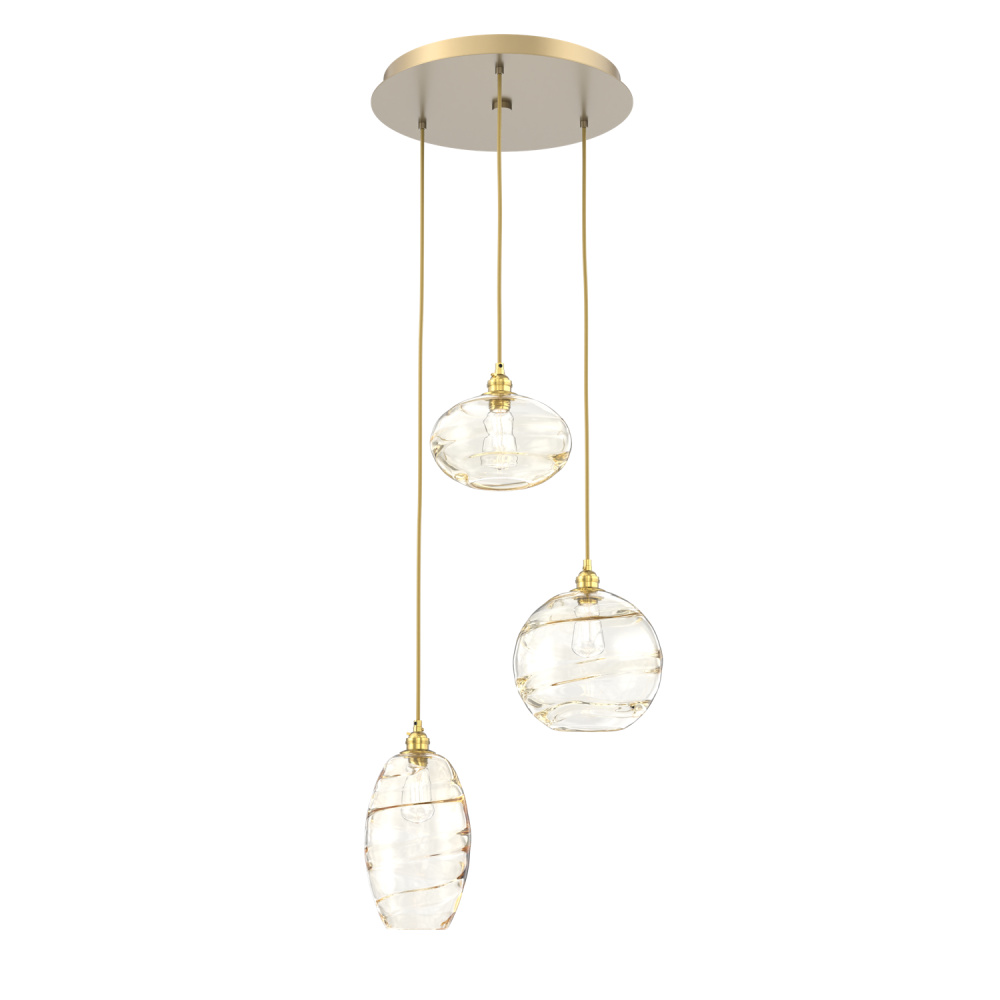 Misto Round 3pc Multi-Pendant