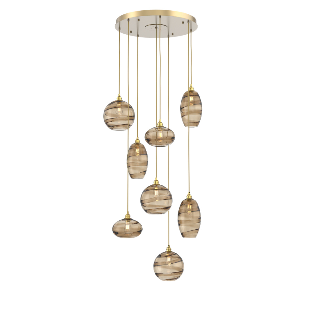 Misto Round 8pc Multi-Pendant