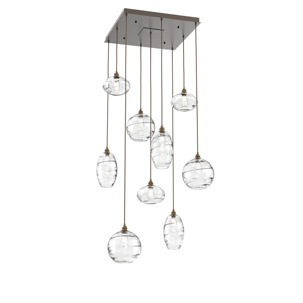 Misto Square 9pc Multi-Pendant