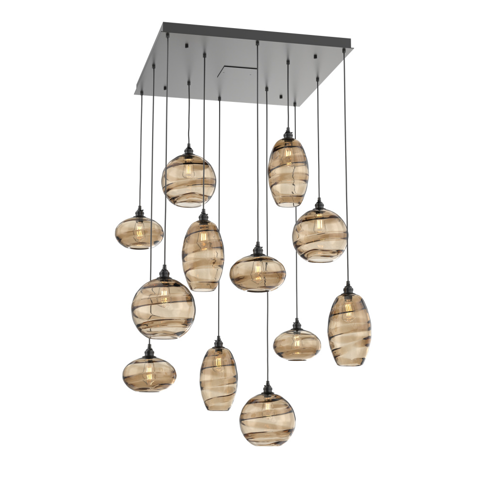 Misto Square 12pc Multi-Pendant