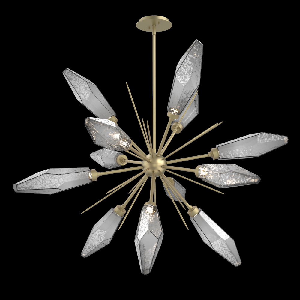 Rock Crystal Starburst - 38-Inch