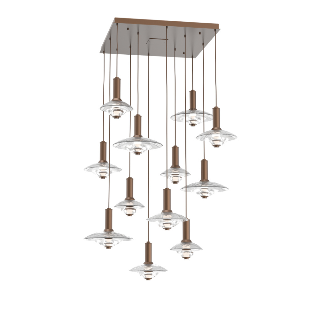 Cirrus Square 12pc Multi-Pendant