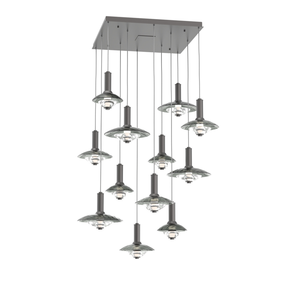 Cirrus Square 12pc Multi-Pendant