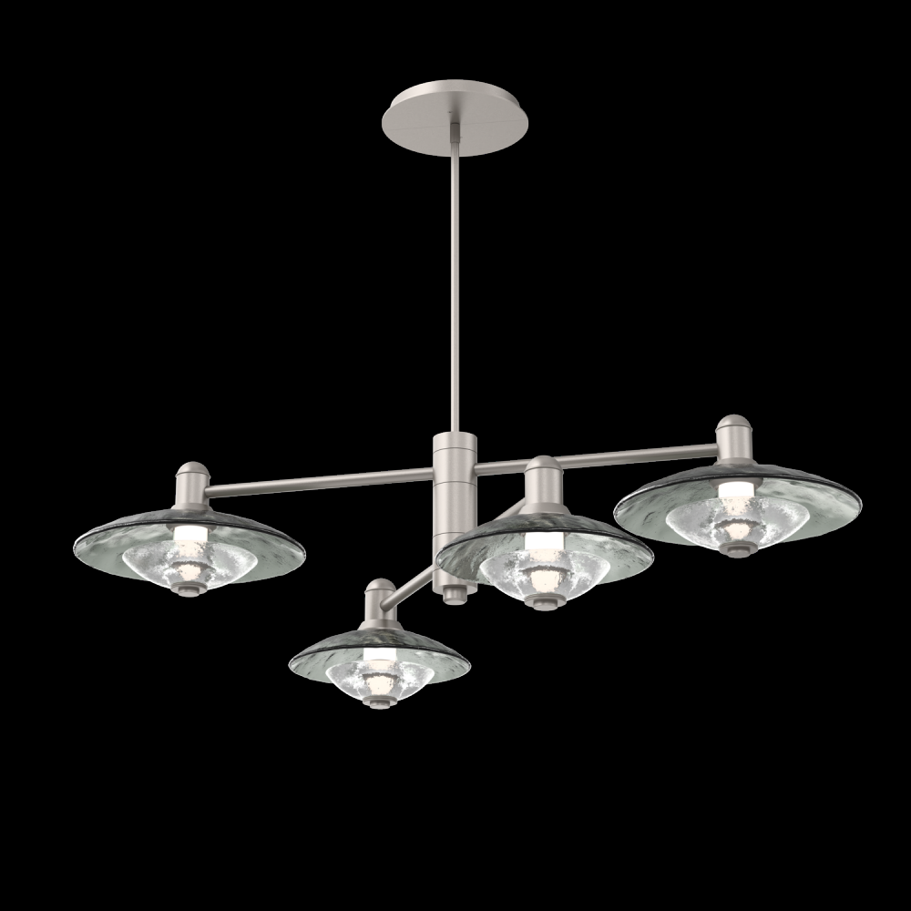 Mobile - 4pc - Cirrus (warm glass and cast glass)