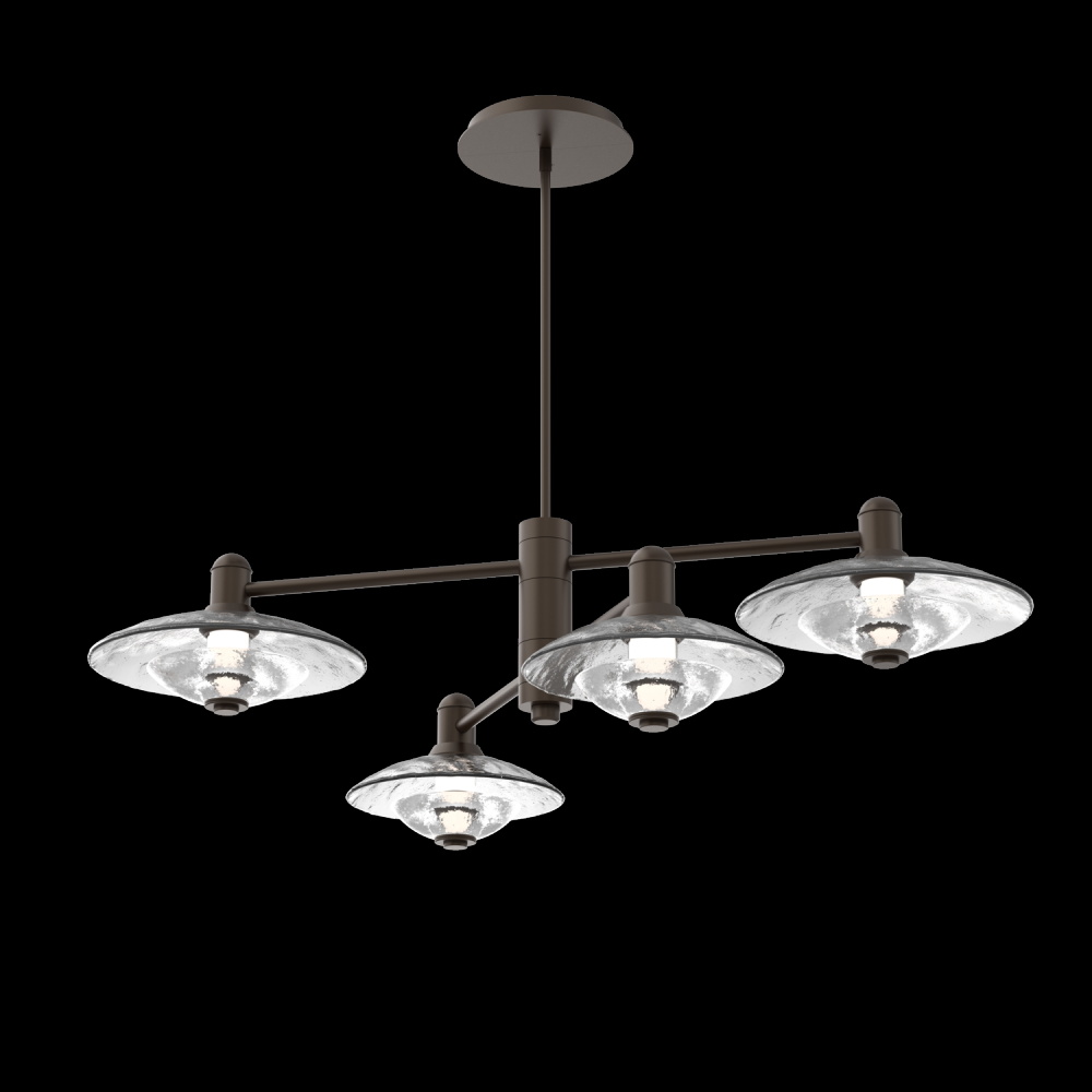 Mobile - 4pc - Cirrus (warm glass and cast glass)