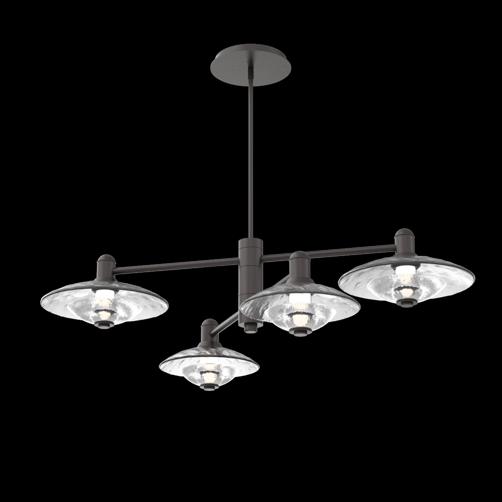 Mobile - 4pc - Cirrus (warm glass and cast glass)