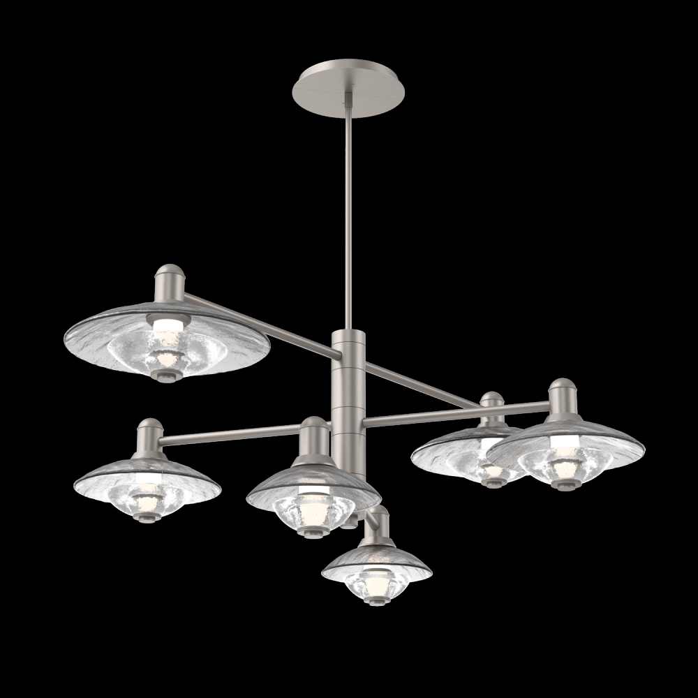 Mobile - 6pc - Cirrus (warm glass and cast glass)