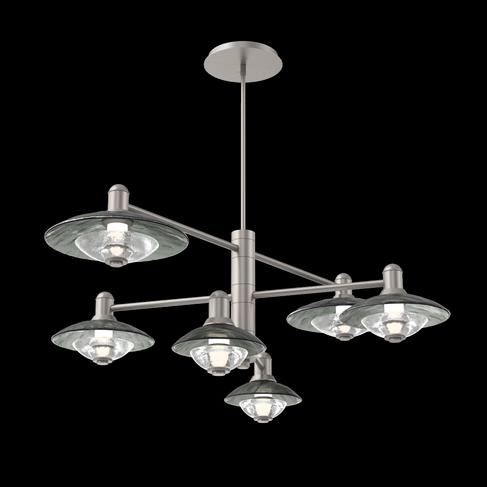 Mobile - 6pc - Cirrus (warm glass and cast glass)