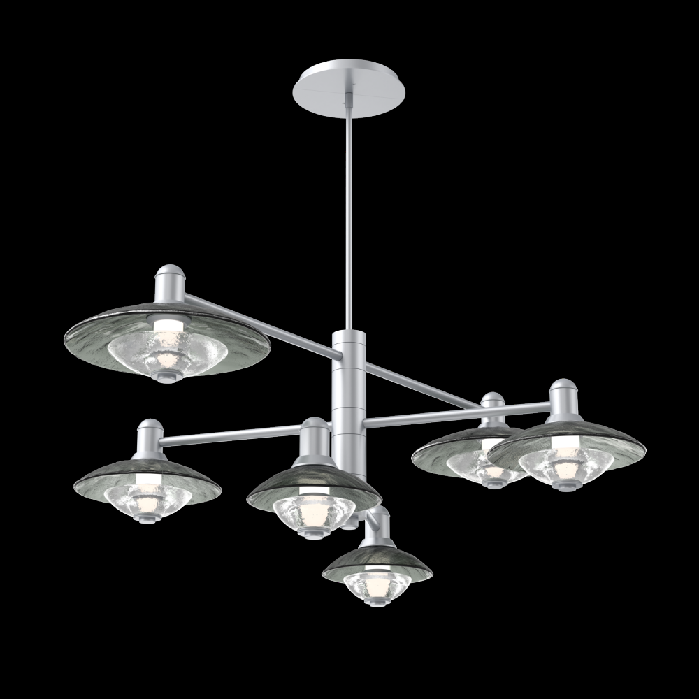 Mobile - 6pc - Cirrus (warm glass and cast glass)