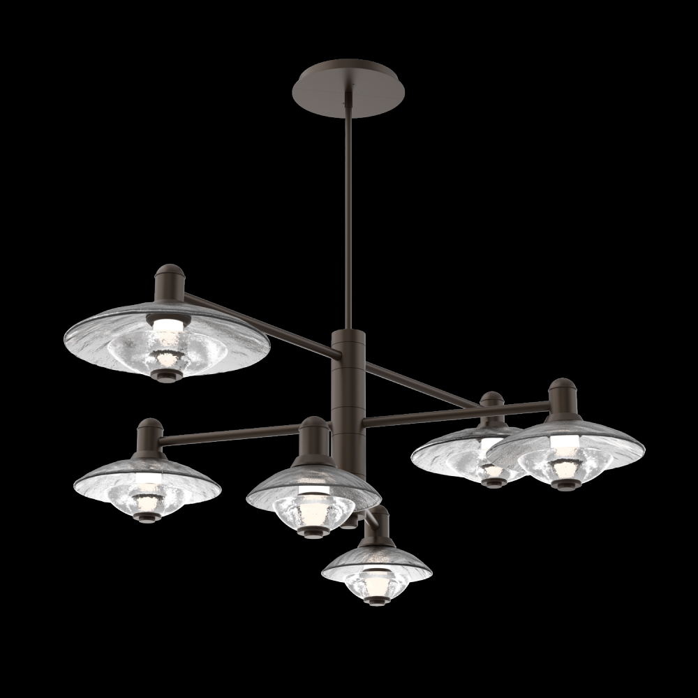 Mobile - 6pc - Cirrus (warm glass and cast glass)