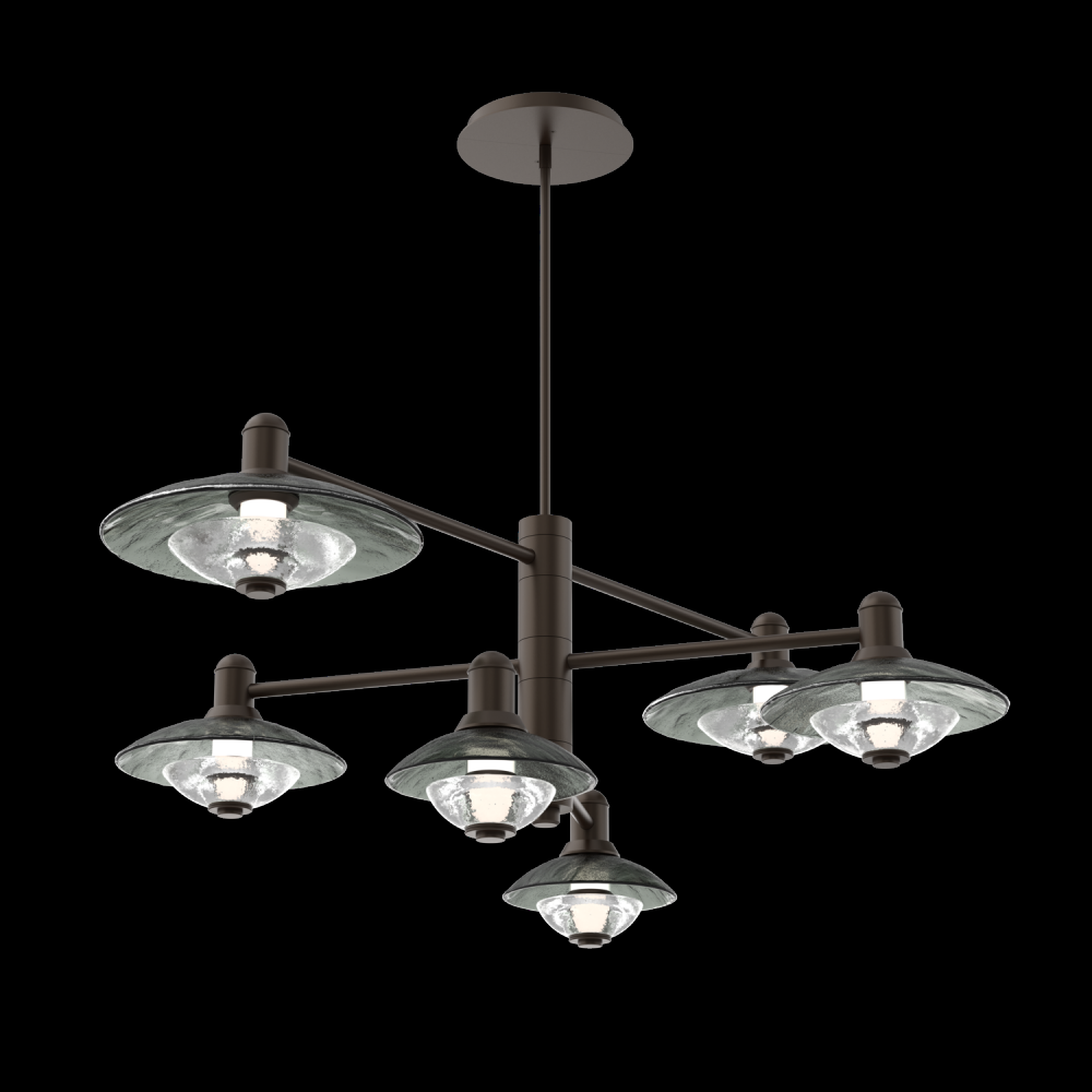 Mobile - 6pc - Cirrus (warm glass and cast glass)