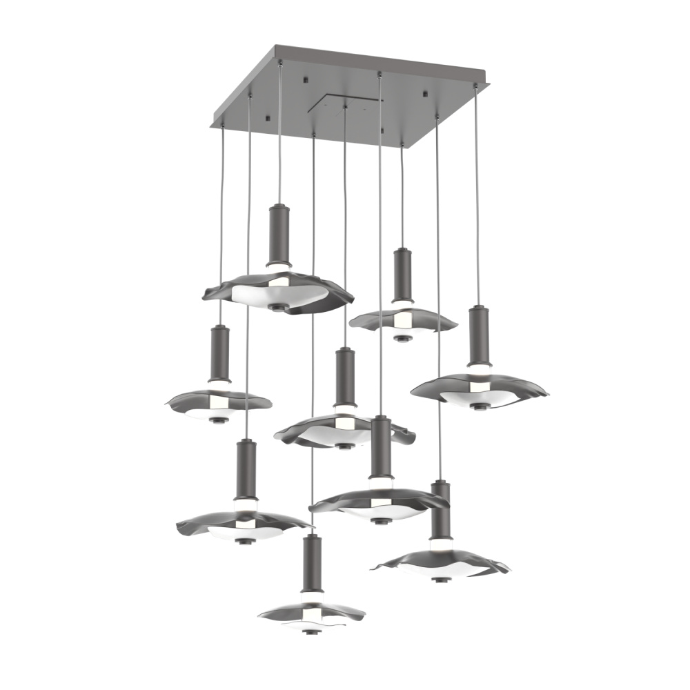 Cumulus Square 9pc Multi-Pendant