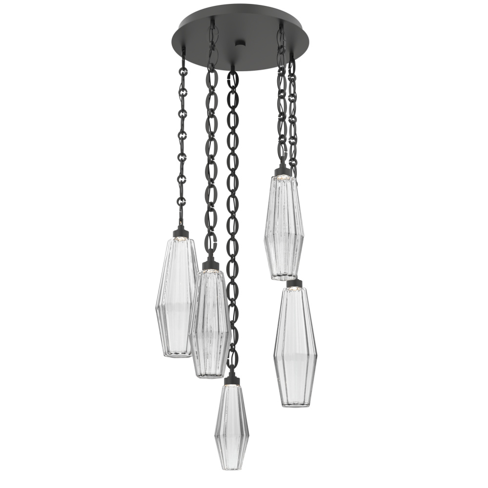 Aalto Round 5pc Multi-Pendant Chain