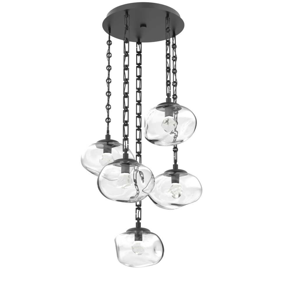 Nova Round 5pc Multi-Pendant Chain (LED)