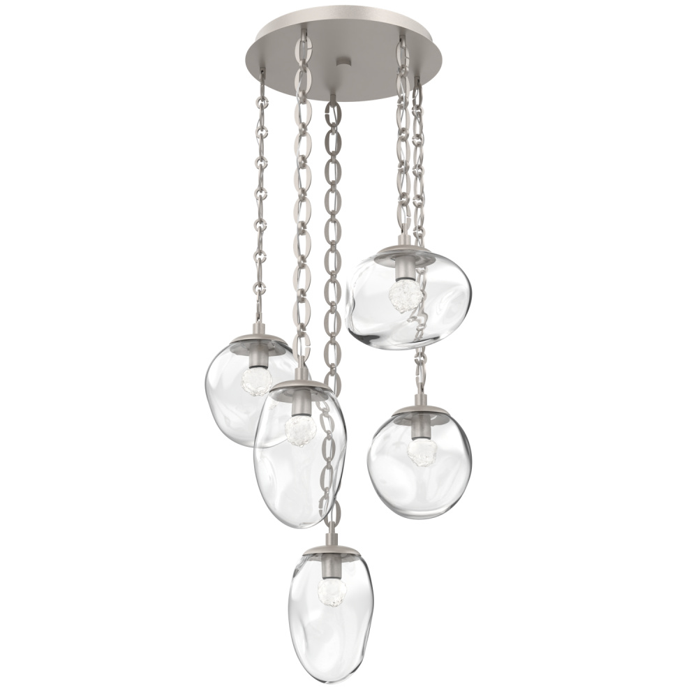 Cosmos Round 5pc Multi-Pendant Chain (LED)