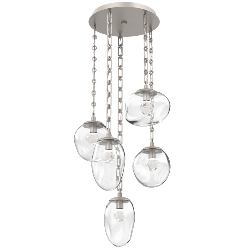 Cosmos Round 5pc Multi-Pendant Chain (LED)
