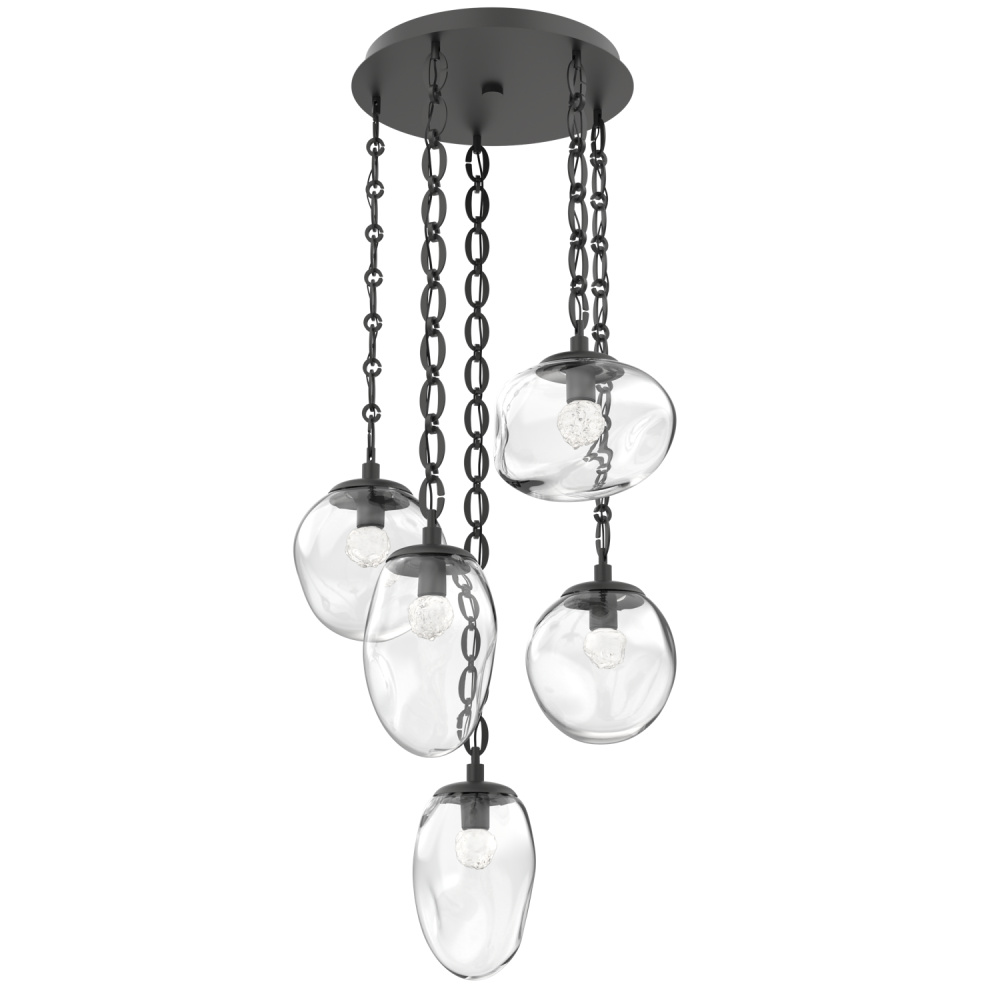 Cosmos Round 5pc Multi-Pendant Chain (LED)