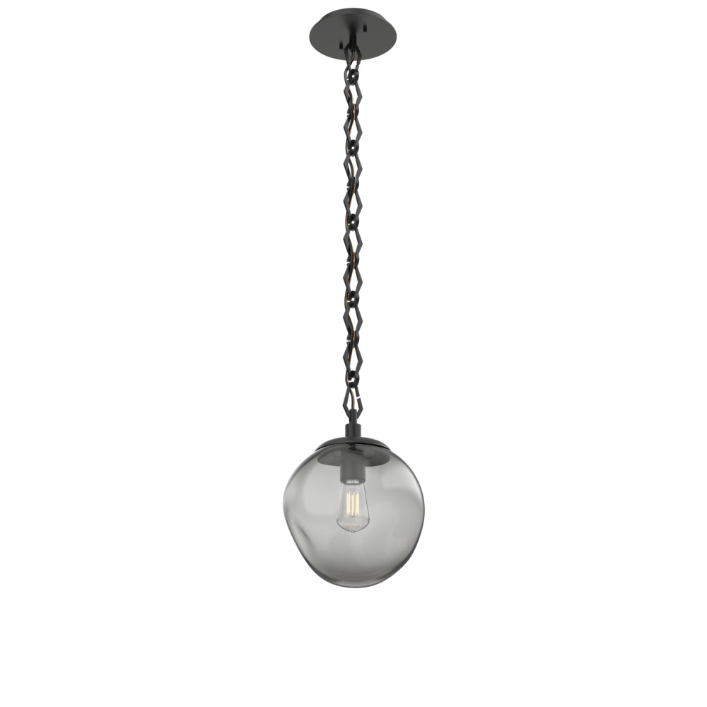 Aster Round Single Pendant with Chain (Bulb)