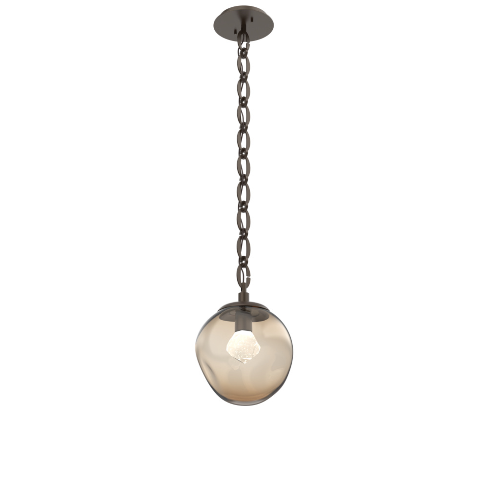 Aster Round Single Pendant with Chain (LED)