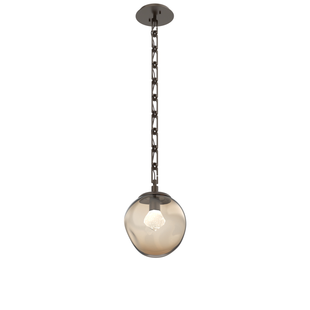 Aster Round Single Pendant Chain (LED)