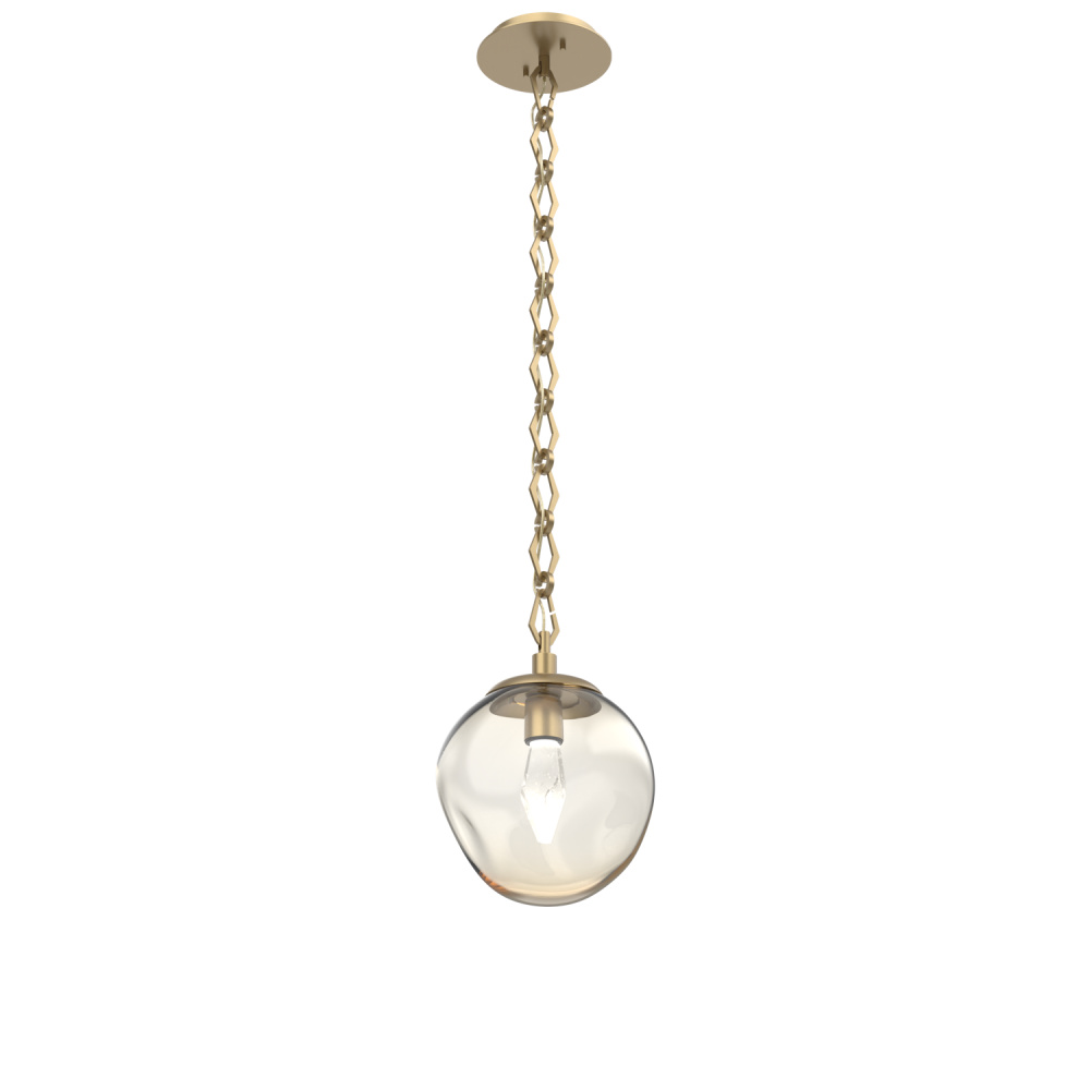 Aster Round Single Pendant with Chain (LED)