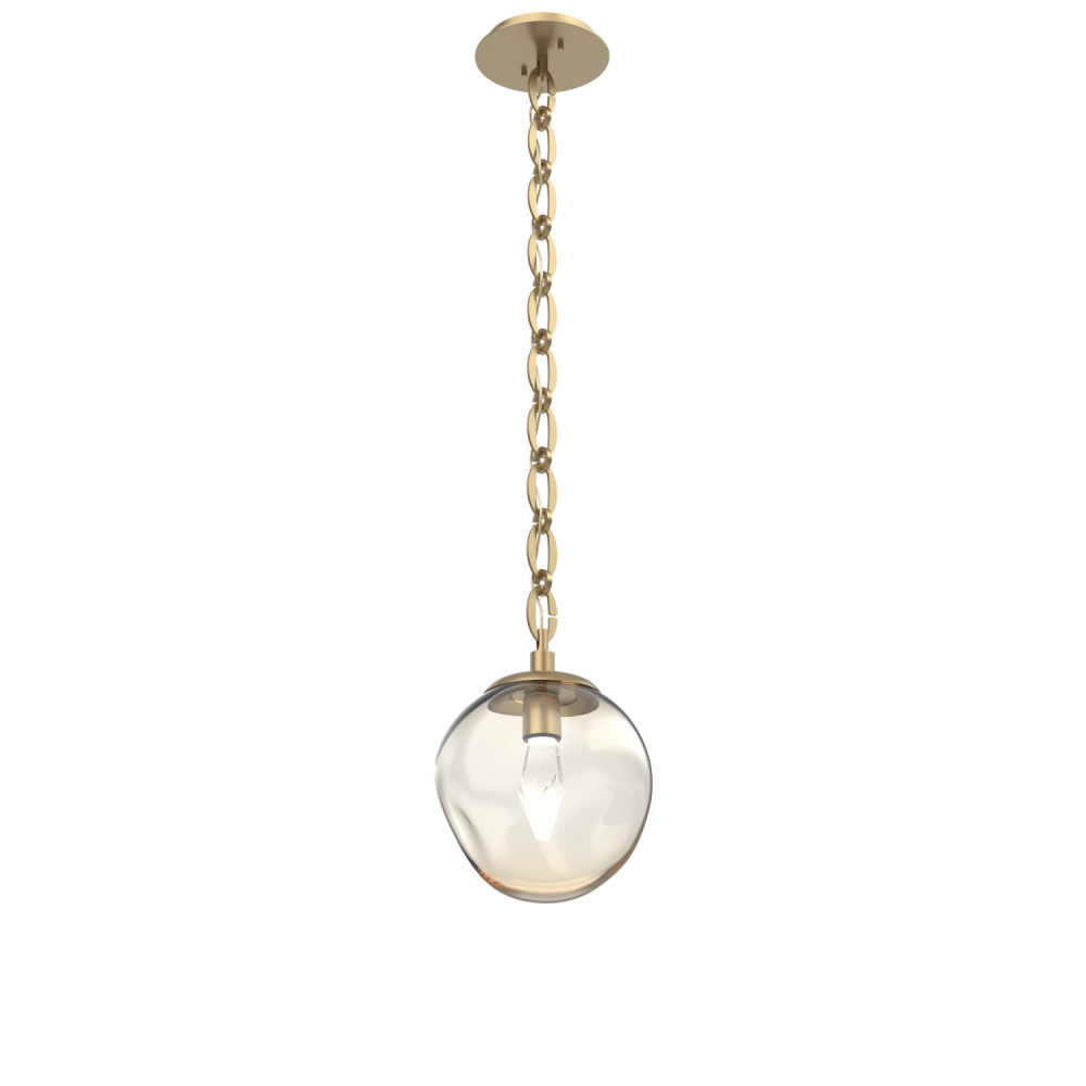 Aster Round Single Pendant with Chain (LED)