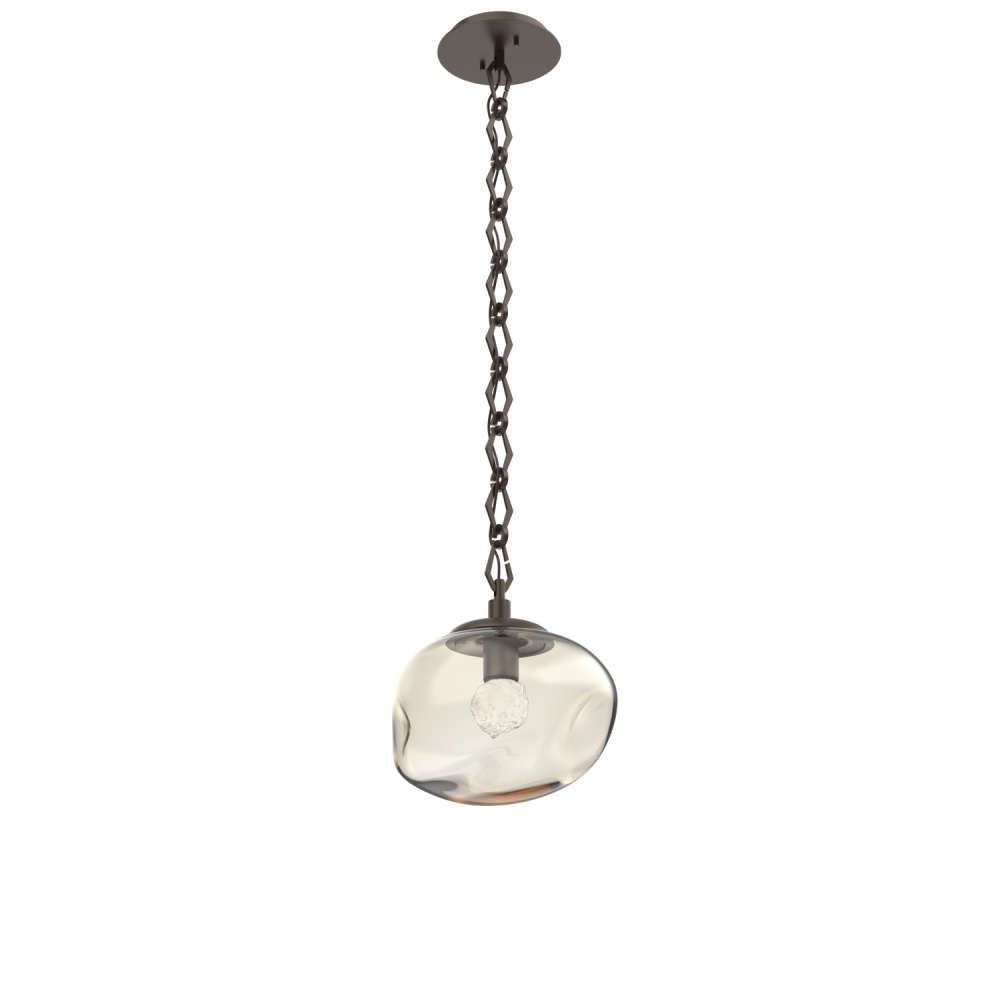 Nova Round Single Pendant Chain (LED)