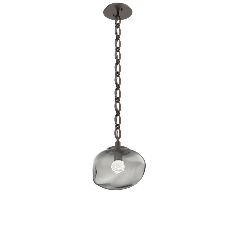 Nova Round Single Pendant Chain (LED)