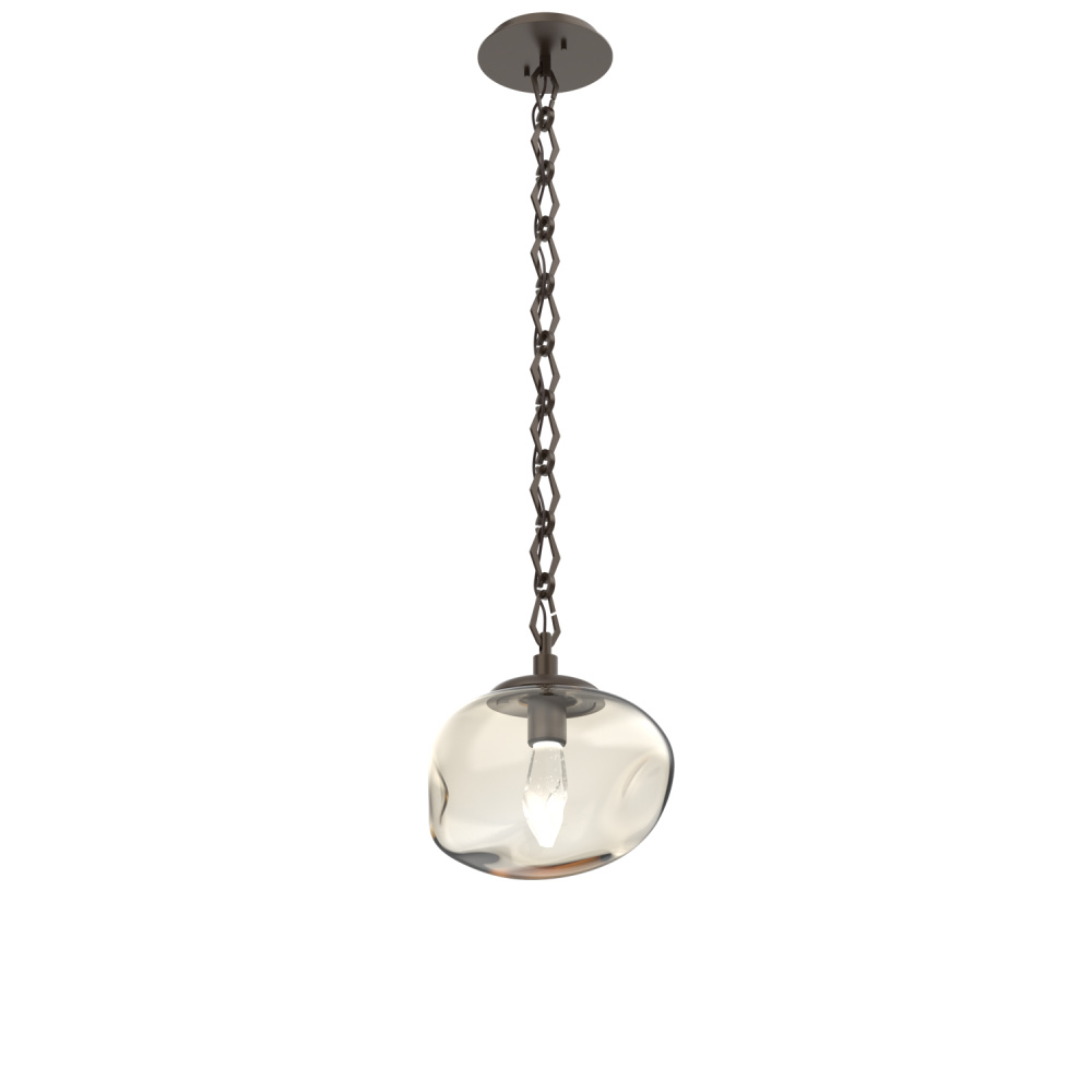 Nova Round Single Pendant Chain (LED)