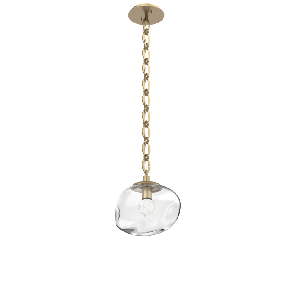 Nova Round Single Pendant Chain (LED)