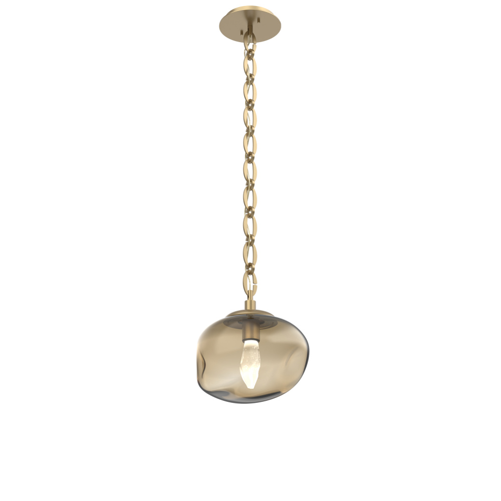 Nova Round Single Pendant Chain (LED)