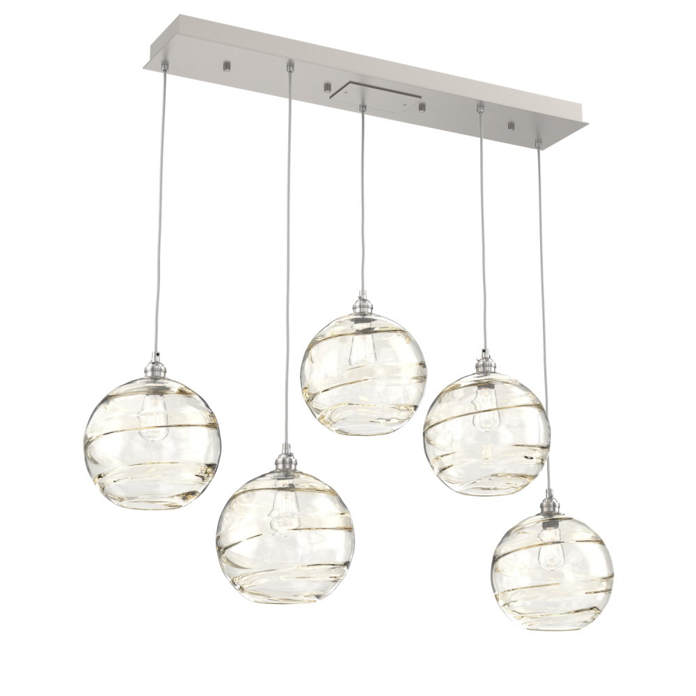 Terra Linear 5pc Multi-Pendant