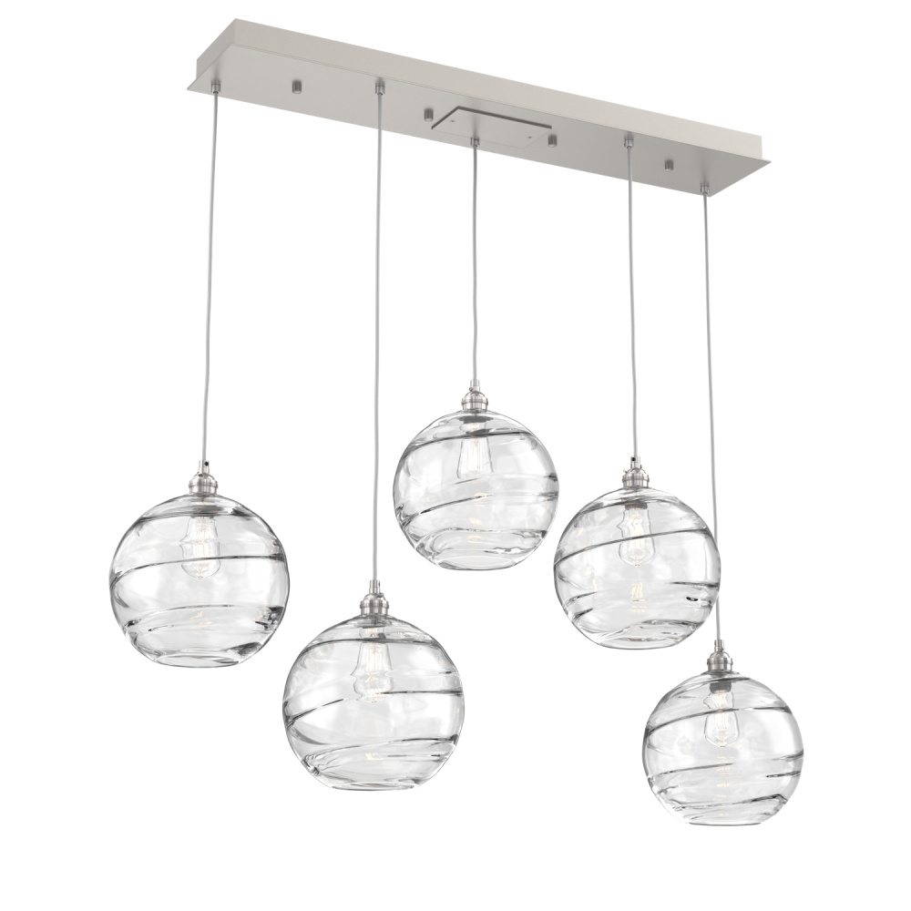 Terra Linear 5pc Multi-Pendant