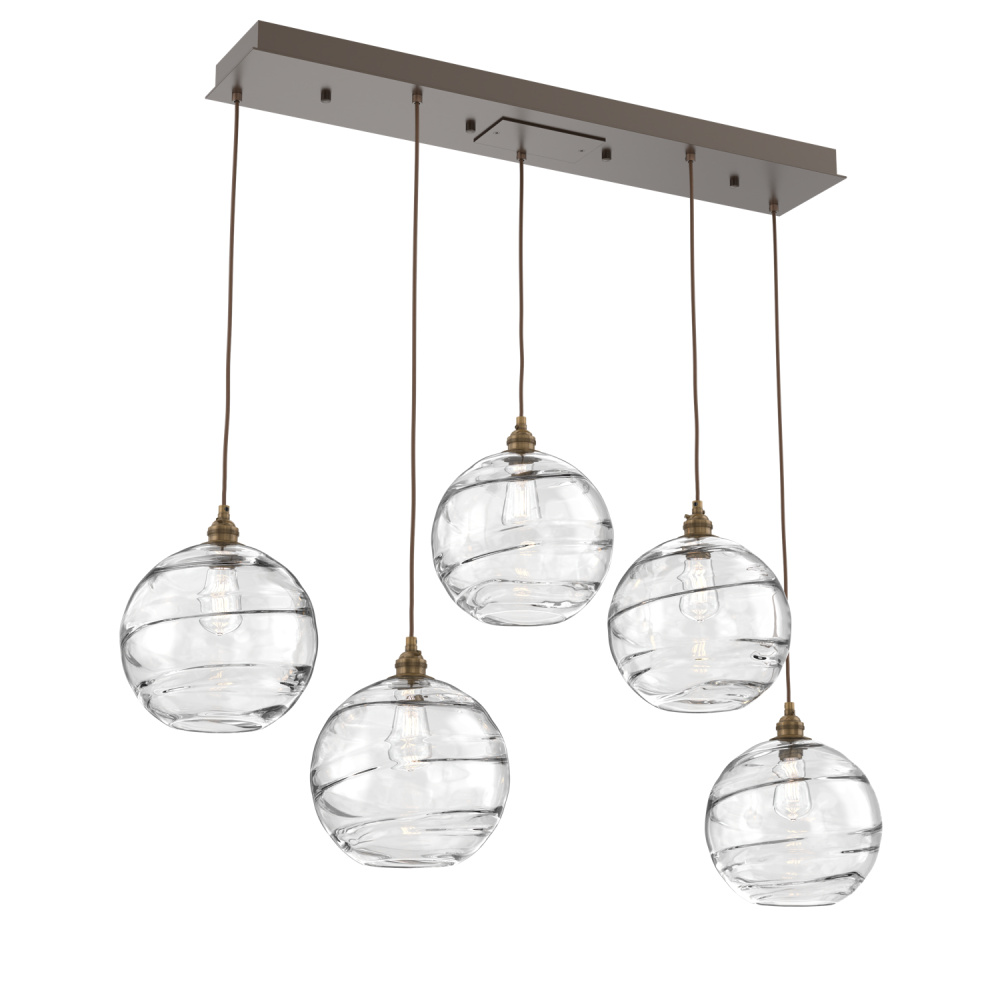 Terra Linear 5pc Multi-Pendant
