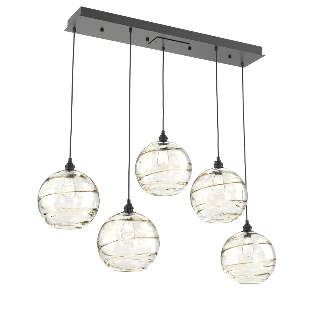 Terra Linear 5pc Multi-Pendant