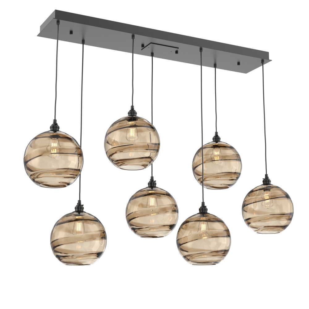 Terra Linear 7pc Multi-Pendant