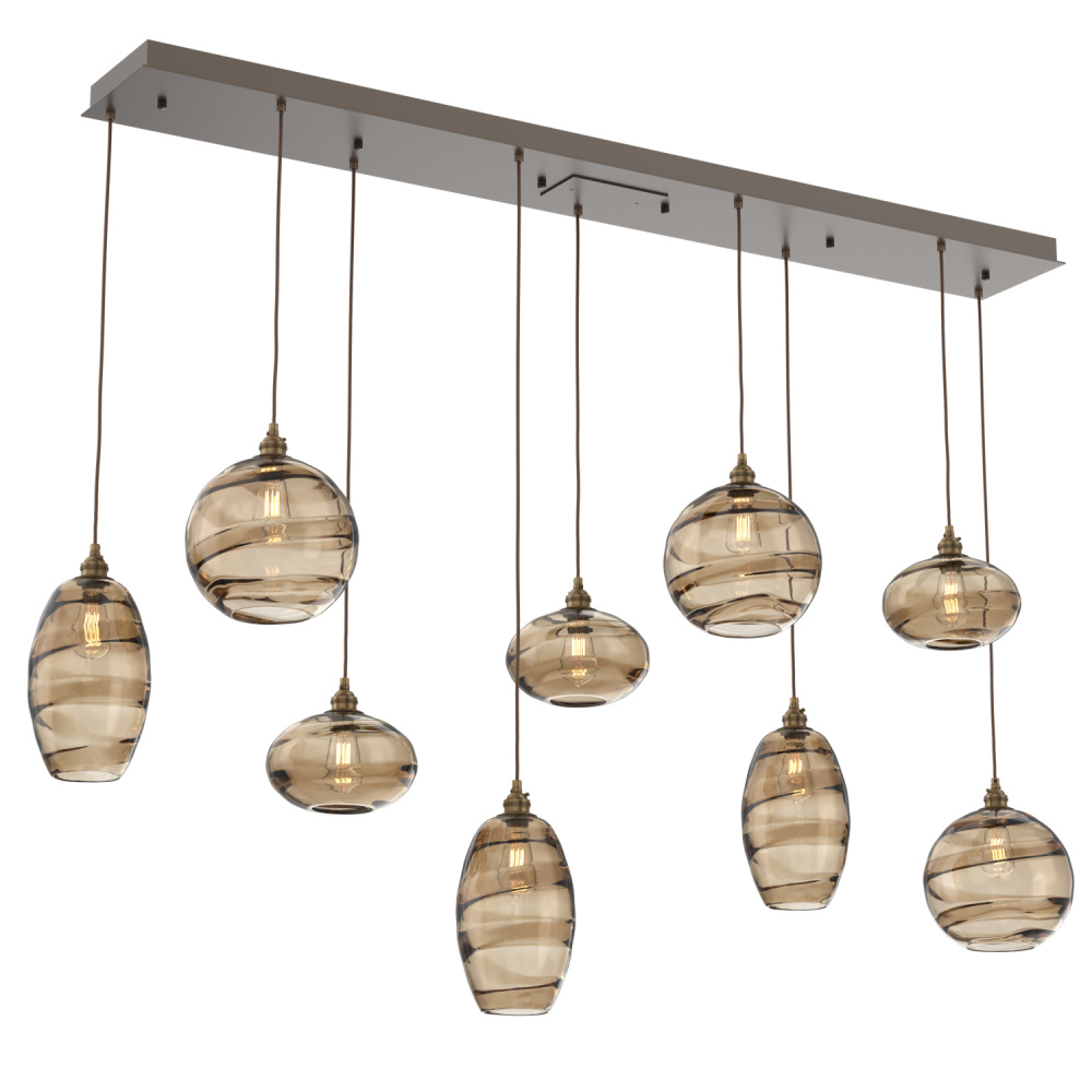 Misto Linear 9pc Multi-Pendant
