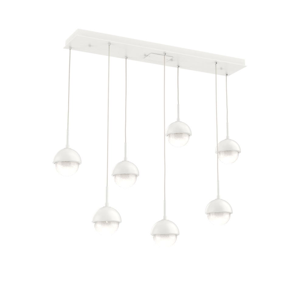 Cabochon Linear 7pc Multi-Pendant