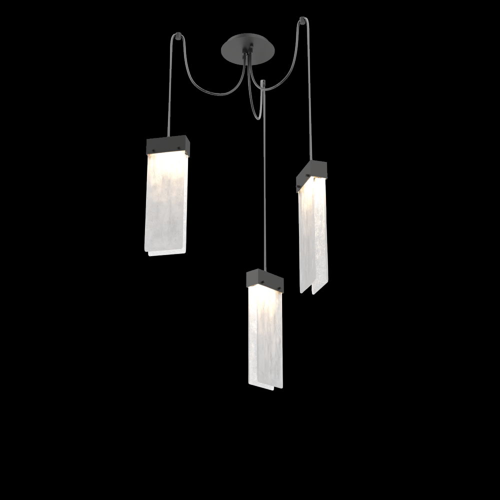 Parallel Round 3pc Swag Multi-Pendant