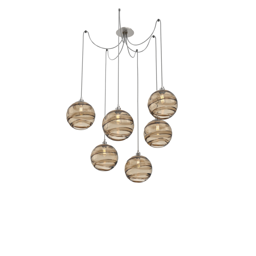 Terra Round 6pc Swag Multi-Pendant