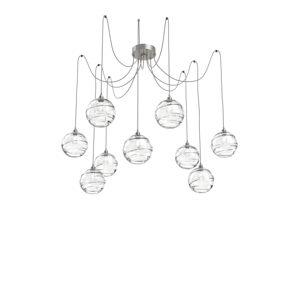 Terra Round 9pc Swag Multi-Pendant