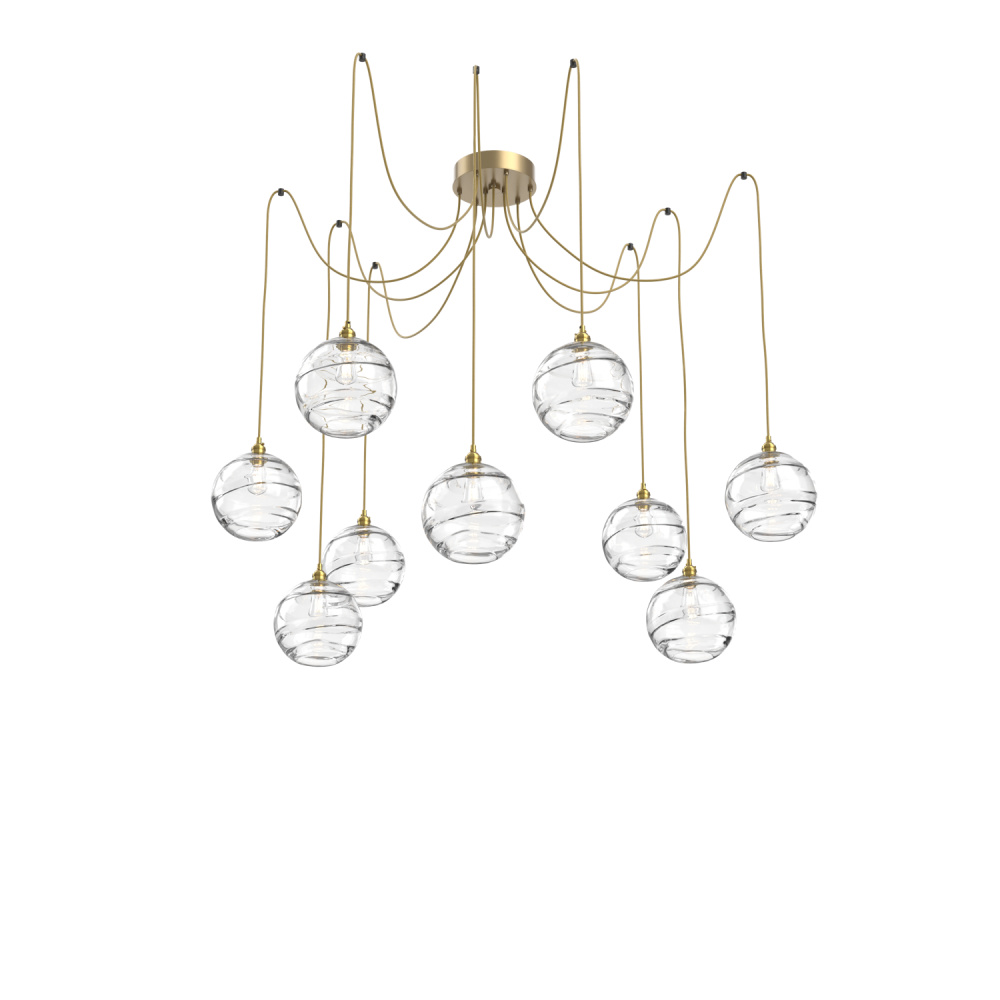 Terra Round 9pc Swag Multi-Pendant