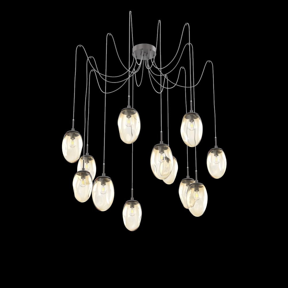 Meteo Round 12pc Swag Multi-Pendant (Bulb)