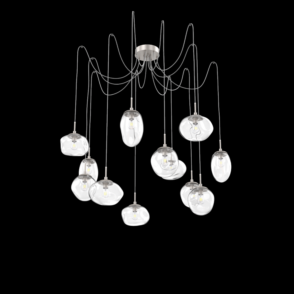 Cosmos Round 12pc Swag Multi-Pendant (Bulb)