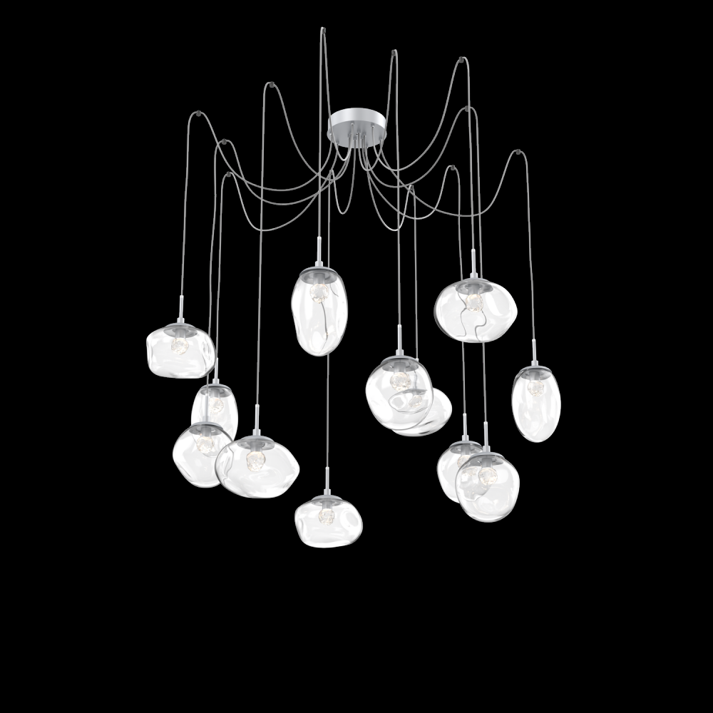 Cosmos Round 12pc Swag Multi-Pendant (LED)