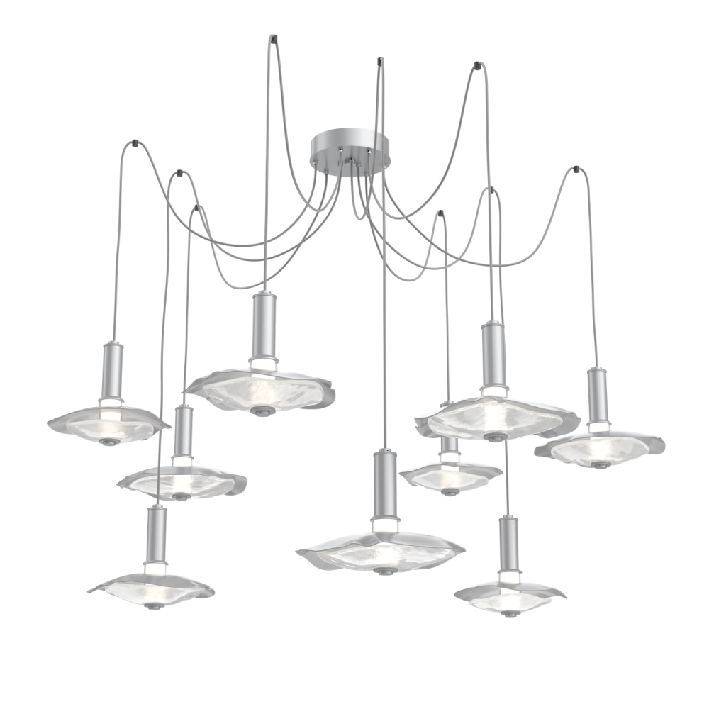 Cumulus Round 9pc Swag Multi-Pendant Chandelier