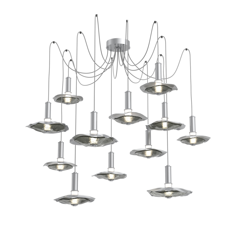 Cumulus Round 12pc Swag Multi-Pendant Chandelier