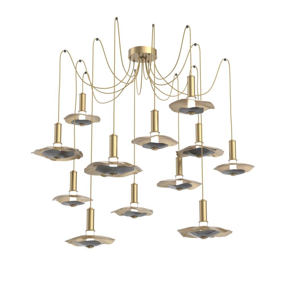 Cumulus Round 12pc Swag Multi-Pendant Chandelier