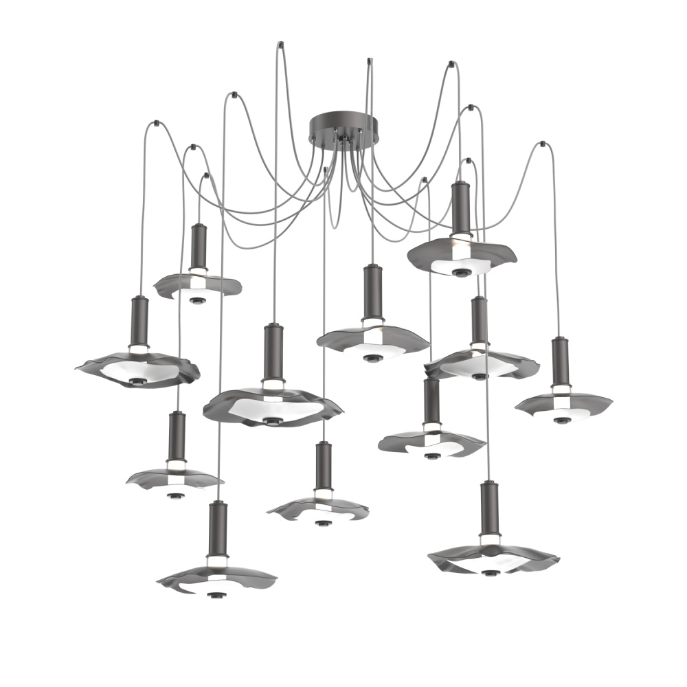 Cumulus Round 12pc Swag Multi-Pendant Chandelier