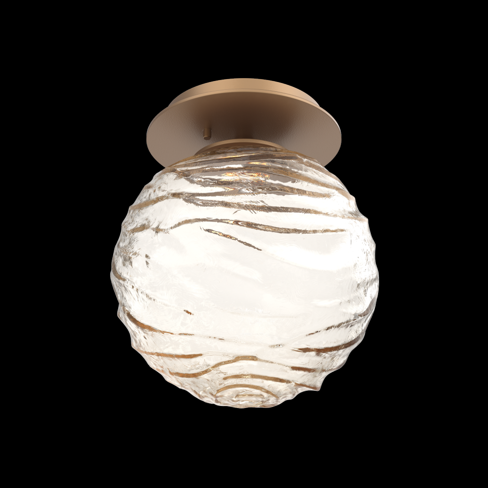 Single Glass Sconce & Flush Mount - Gaia